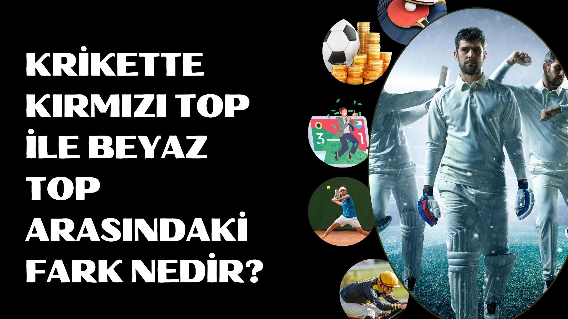 Krikette Kırmızı Top İle Beyaz Top Arasındaki Fark Nedir